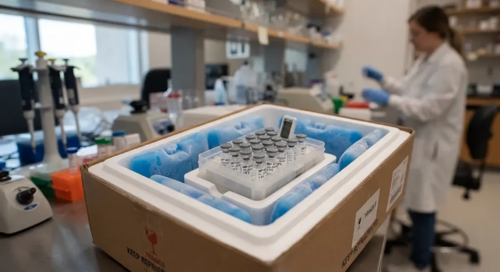 Hladni lanac i otprema — Budućnost peptida u istraživačkom kontekstu