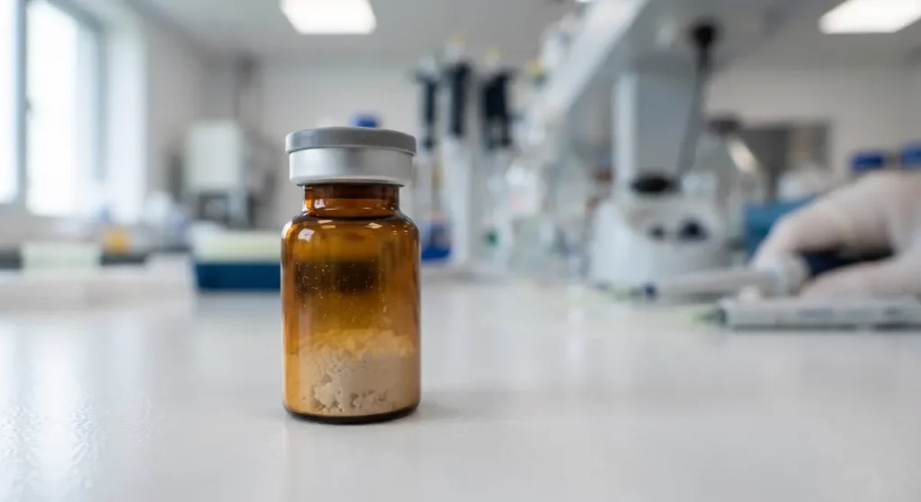 Liofilizirana bočica peptida — CJC-1295 i Ipamorelin Bosna u istraživačkom kontekstu