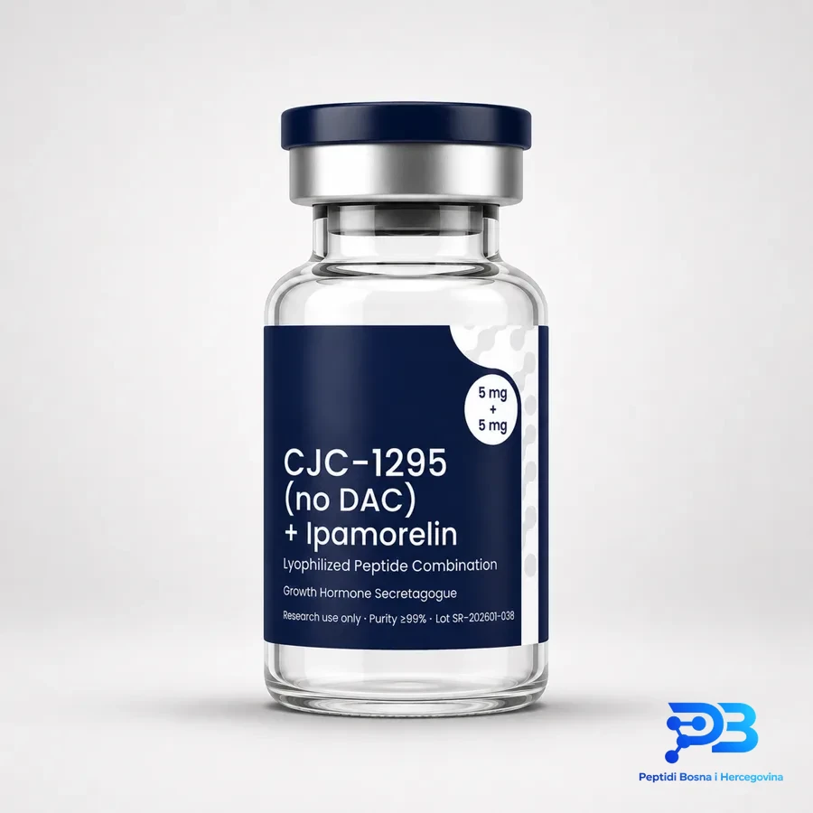 CJC-1295 no DAC + Ipamorelin blend 5+5 mg  — istraživački peptid