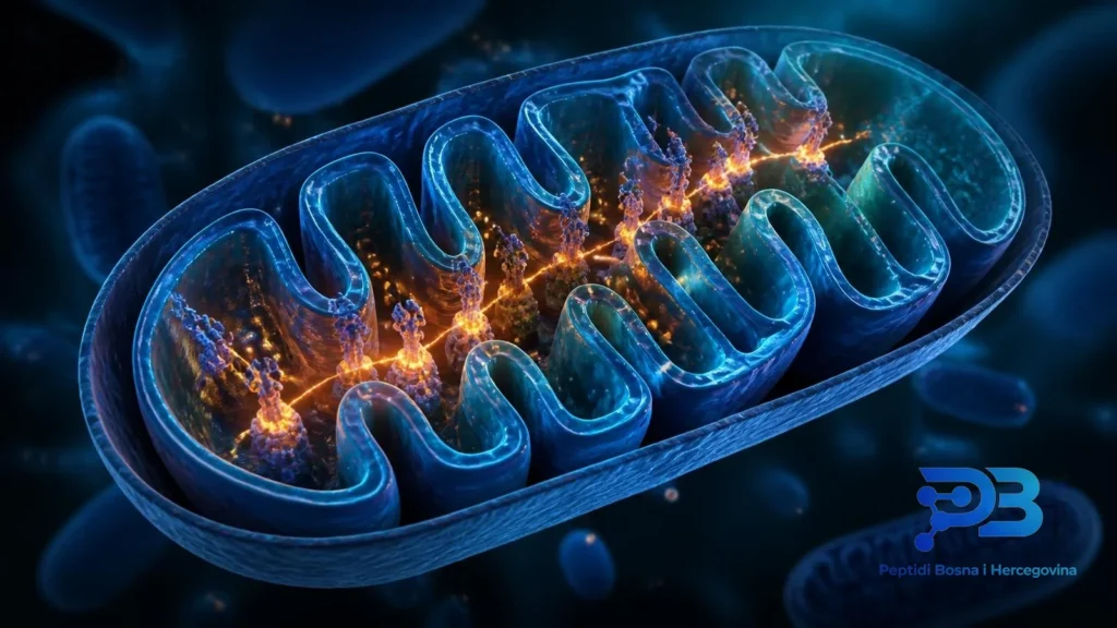 Mitohondriji kao mjesto energetskog metabolizma koje se istražuje u kontekstu NAD+ i mitohondrijskih peptida