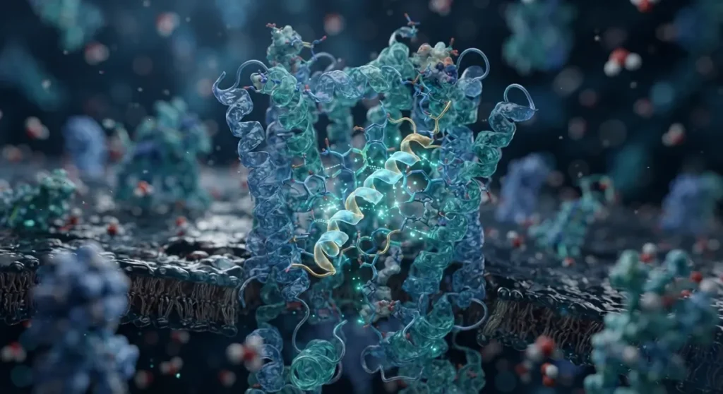 Molekularna struktura i vezanje na receptor — Semax – istraživanja, mehanizam djelovanja i kompletan vodič u istraživačkom kontekstu